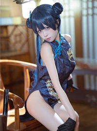 Is it the Three Worlds - NO.031 Blue Archival Concubine Saki Qipao(5)